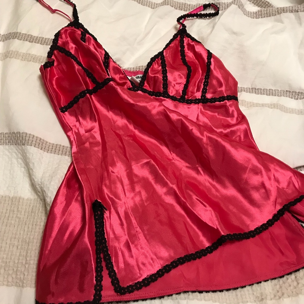 H&M Pink Sexy Top / Night Top - size medium
